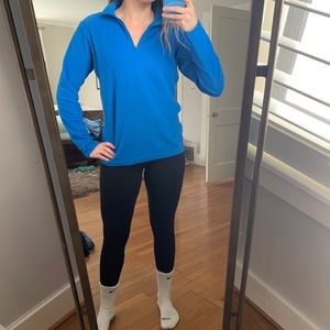 Patagonia fleece quarter zip pull over